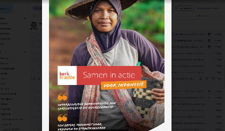 Mini-magazine Samen in Actie voor Indonesië