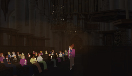 De paaskaars in de protestantse traditie