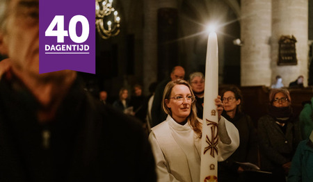 St.-Bavokerk in Haarlem start Veertigdagentijd met intieme viering op Aswoensdag  